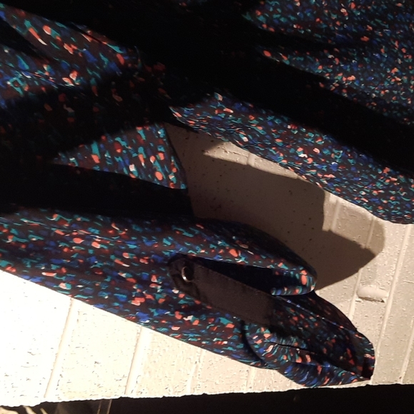 Notations Multi-Color Button Blouse - Picture 4 of 6